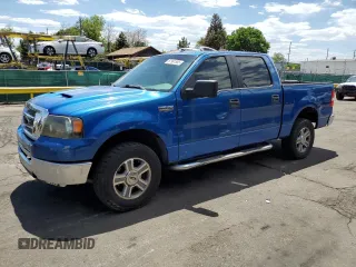 2007 Ford F-150 XLT z VIN 1FTPW14557KC80361, wystawiony jako Copart lot #61991595 z przebiegiem 258 919 mil mil oraz Czysty tytuł • Clean title. Historia ofert i sprzedaży dostępna na DreamBid. Obrazek 1.