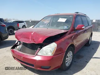 2012 Kia Sedona LX with VIN KNDMG4C70C6463190, listed as a IAAI auction lot 41781336 with 179,860 mi miles. Bid and sale history available at carsss.com. Image 17.