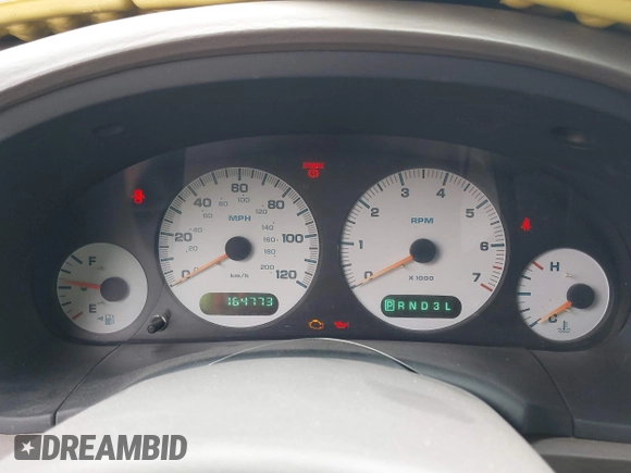 2003 Dodge Grand Caravan with VIN 1D4GP44383B252581, listed as a IAAI auction lot 41838754 with 164,773 mi miles and . Bid and sale history available at DreamBid. Image 7.