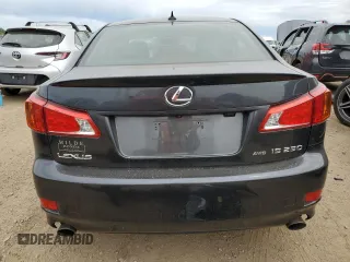 2009 Lexus IS 250 with VIN JTHCK262395032032, listed as a Copart auction lot 58384945 with 100,775 mi miles and Salvage title. Bid and sale history available at DreamBid. Image 6.