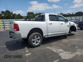 2017 Ram 1500 Big Horn with VIN 1C6RR7LT9HS832293, listed as a Copart auction lot 52532495 with 173,835 mi miles and Salvage Title. Bid and sale history available at carsss.com. Image 3.