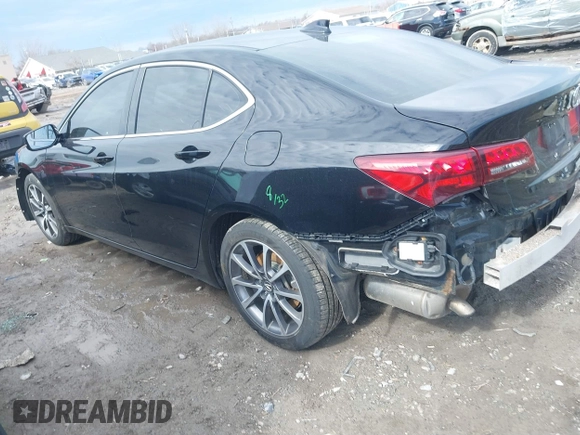 2017 Acura TLX V6 w/Technology Pkg with VIN 19UUB3F50HA001284, listed as a IAAI auction lot 41690442 with 131,280 mi miles. Bid and sale history available at carsss.com. Image 15.