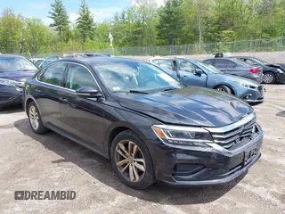 2020 Volkswagen Passat SE with VIN 1VWSA7A33LC011372, listed as a IAAI auction lot 42266363 with 45,563 mi miles and . Bid and sale history available at DreamBid. Image 1.
