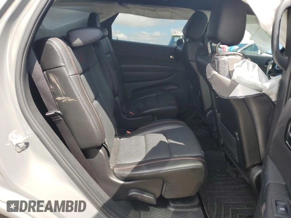2025 Dodge Durango GT Plus with VIN 1C4RDJDG7SC503972, listed as a Copart auction lot 56074765 with 7,104 mi miles and Salvage title. Bid and sale history available at DreamBid. Image 10.