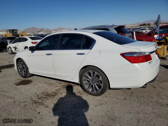2014 Honda Accord Sedan Sport with VIN 1HGCR2F5XEA001791, listed as a Copart auction lot 44621965 with NaN miles and Salvage Title. Bid and sale history available at carsss.com. Image 2.