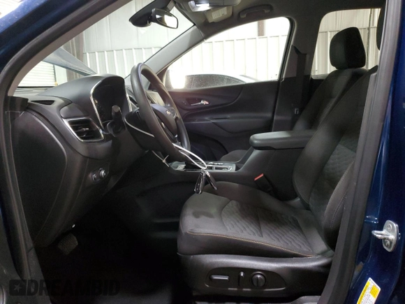 2021 Chevrolet Equinox LT with VIN 3GNAXUEV3ML383136, listed as a Copart auction lot 48557975 with 15,395 mi miles and Salvage Title. Bid and sale history available at DreamBid. Image 7.