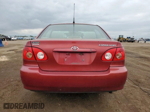 2007 Toyota Corolla CE with VIN 1NXBR32E97Z792298, listed as a Copart auction lot 61475625 with 161,329 mi miles and Salvage title. Bid and sale history available at DreamBid. Image 6.
