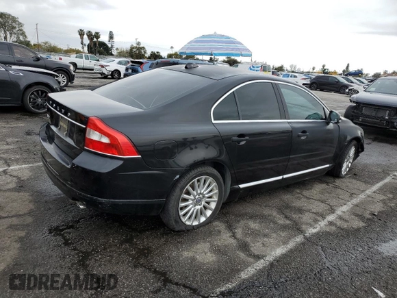 2012 Volvo S80 3.2L with VIN YV1940AS0C1163218, listed as a Copart auction lot 48898955 with 135,895 mi miles and Salvage Title. Bid and sale history available at carsss.com. Image 3.