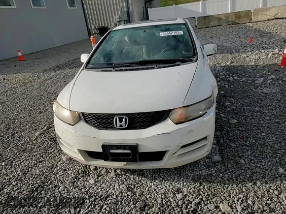 2009 Honda Civic EX with VIN 2HGFG12899H538723, listed as a Copart auction lot 55562105 with 196,899 mi miles and Salvage Title. Bid and sale history available at DreamBid. Image 13.