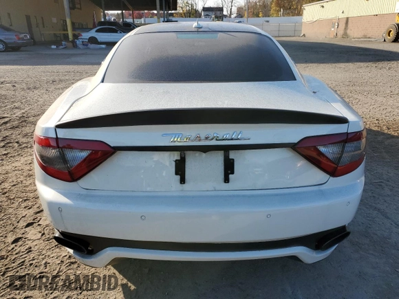 2013 Maserati GranTurismo Sport with VIN ZAM45VLA1D0071343, listed as a Copart auction lot 78357974 with Not provided miles and Salvage title. Bid and sale history available at DreamBid. Image 6.