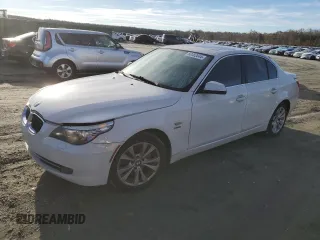 2010 BMW 5 Series 535i xDrive with VIN WBANV9C57AC390286, listed as a Copart auction lot 80382844 with 190,901 mi miles and Salvage Title. Bid and sale history available at carsss.com. Image 1.