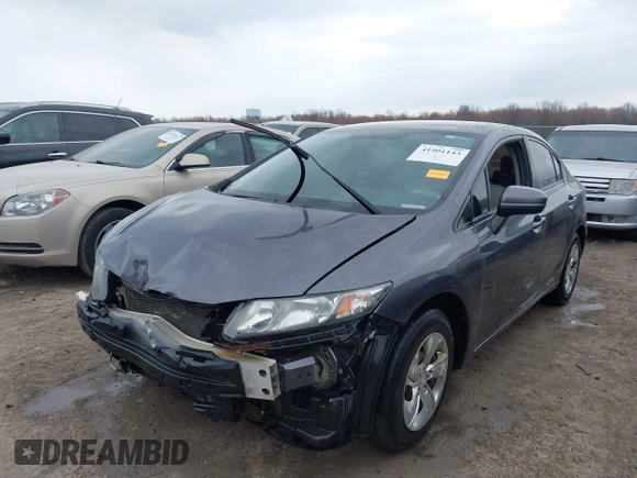 2015 Honda Civic LX with VIN 19XFB2F5XFE112467, listed as a IAAI auction lot 41901143 with 215,192 mi miles and . Bid and sale history available at DreamBid. Image 18.