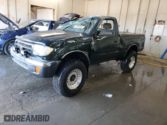 1999 Toyota Tacoma with VIN 4TAPM62N9XZ555738, listed as a Copart auction lot 78293634 with 210,096 mi miles and Salvage Title. Bid and sale history available at DreamBid. Image 1.