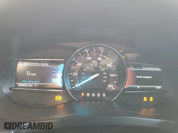 2017 Ford Explorer XLT with VIN 1FM5K7D8XHGE22784, listed as a Copart auction lot 83076714 with 98,852 mi miles and Salvage title. Bid and sale history available at DreamBid. Image 9.