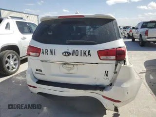 2017 Kia Sedona LX with VIN KNDMB5C18H6225529, listed as a Copart auction lot 49900075 with 272,725 mi miles and Salvage Title. Bid and sale history available at carsss.com. Image 6.