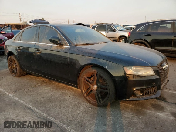 2010 Audi A4 2.0T Premium Plus with VIN WAUEFAFL1AN030850, listed as a Copart auction lot 88168785 with 122,396 mi miles and Clean Title. Bid and sale history available at carsss.com. Image 4.