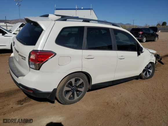 2017 Subaru Forester Premium with VIN JF2SJAGC6HH423434, listed as a Copart auction lot 52952195 with 121,196 mi miles and Salvage Title. Bid and sale history available at carsss.com. Image 3.