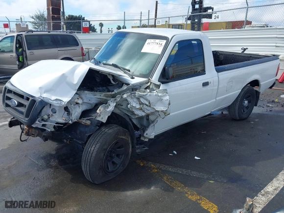 2005 Ford Ranger XL with VIN 1FTYR10U95PA65011, listed as a IAAI auction lot 41777534 with 1 mi miles. Bid and sale history available at carsss.com. Image 16.