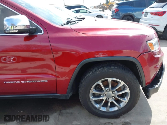2014 Jeep Grand Cherokee Limited with VIN 1C4RJEBG7EC519984, listed as a IAAI auction lot 41578472 with 96,021 mi miles. Bid and sale history available at carsss.com. Image 19.