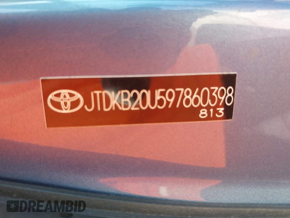 2009 Toyota Prius z VIN JTDKB20U597860398, wystawiony jako IAAI lot #42246021 z przebiegiem 194 863 mil mil oraz . Historia ofert i sprzedaży dostępna na DreamBid. Obrazek 9.