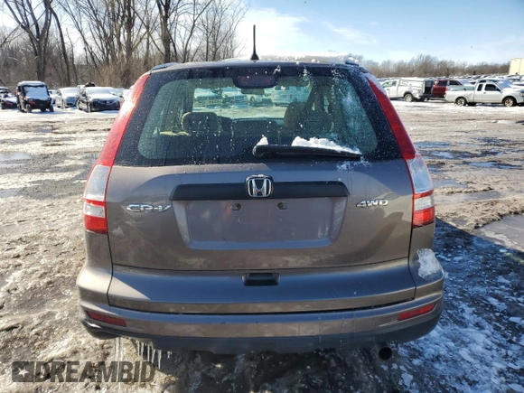 2011 Honda CR-V LX with VIN 5J6RE4H31BL090513, listed as a Copart auction lot 45461425 with 213,175 mi miles and Salvage title. Bid and sale history available at DreamBid. Image 6.
