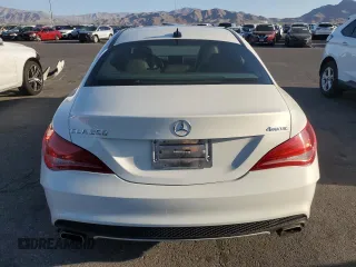2015 Mercedes-Benz CLA 250 with VIN WDDSJ4GB8FN209833, listed as a Copart auction lot 57943525 with 119,611 mi miles and Salvage title. Bid and sale history available at DreamBid. Image 6.