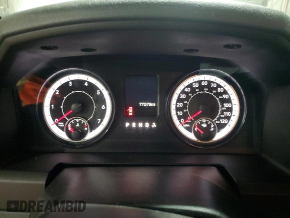 2018 Ram 1500 Tradesman z VIN 1C6RR6FG0JS194921, wystawiony jako Copart lot #54876475 z przebiegiem 77 579 mil mil oraz Czysty tytuł • Clean title. Historia ofert i sprzedaży dostępna na DreamBid. Obrazek 9.