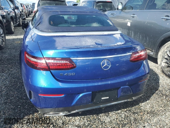 2023 Mercedes-Benz E-Class E 450 with VIN W1K1K5JB0PF198118, listed as a Copart auction lot 74024744 with 0 mi miles and Non Repairable. Bid and sale history available at carsss.com. Image 6.