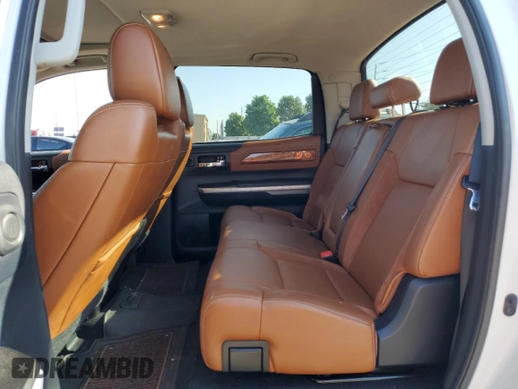 2016 Toyota Tundra 4WD Truck Platinum with VIN 5TFAW5F12GX503160, listed as a Copart auction lot 56631854 with 120,733 mi miles and Salvage Title. Bid and sale history available at carsss.com. Image 10.