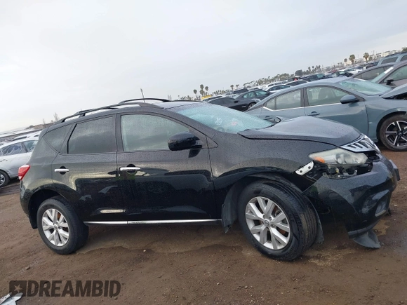 2014 Nissan Murano SV with VIN JN8AZ1MU3EW411267, listed as a IAAI auction lot 41758581 with 120,907 mi miles and . Bid and sale history available at DreamBid. Image 13.