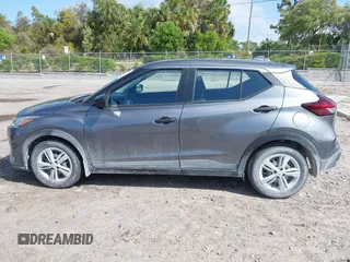 2023 Nissan Kicks S with VIN 3N1CP5BV7PL500767, listed as a IAAI auction lot 41912515 with 23,119 mi miles. Bid and sale history available at carsss.com. Image 14.