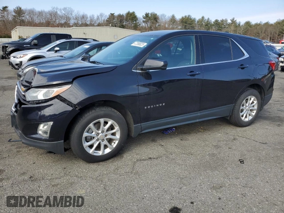 2020 Chevrolet Equinox LT with VIN 2GNAXUEV0L6133629, listed as a Copart auction lot 47398825 with 110,338 mi miles and Salvage Title. Bid and sale history available at DreamBid. Image 1.