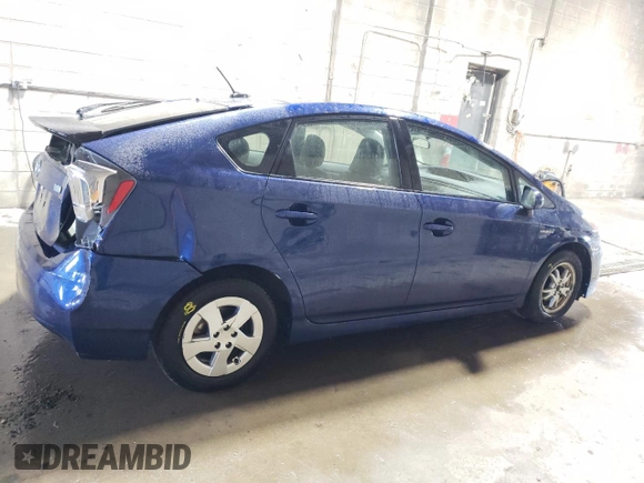 2010 Toyota Prius II with VIN JTDKN3DU8A1173852, listed as a Copart auction lot 53701265 with 115,504 mi miles and Salvage Title. Bid and sale history available at carsss.com. Image 3.