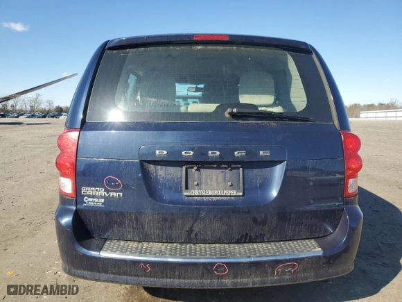 2015 Dodge Grand Caravan American Value Pkg with VIN 2C4RDGBG5FR599135, listed as a Copart auction lot 50602035 with 219,399 mi miles and Salvage Title. Bid and sale history available at carsss.com. Image 6.