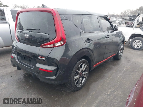 2021 Kia Soul GT-Line with VIN KNDJ63AU5M7126972, listed as a IAAI auction lot 41276835 with 22,195 mi miles and . Bid and sale history available at DreamBid. Image 4.