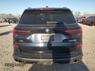 2024 BMW X5 M60i with VIN 5UX33EU03R9U82028, listed as a Copart auction lot 49480305 with 35,747 mi miles and Salvage Title. Bid and sale history available at carsss.com. Image 6.