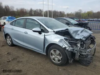 2017 Chevrolet Cruze LS with VIN 3G1BC5SM1HS529063, listed as a Copart auction lot 54726935 with 184,566 mi miles and Clean Title. Bid and sale history available at carsss.com. Image 4.