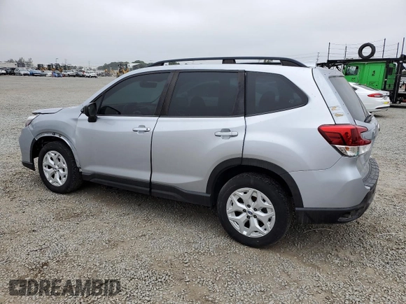 2021 Subaru Forester with VIN JF2SKADCXMH430804, listed as a Copart auction lot 55349985 with 45,167 mi miles and Salvage title. Bid and sale history available at DreamBid. Image 2.