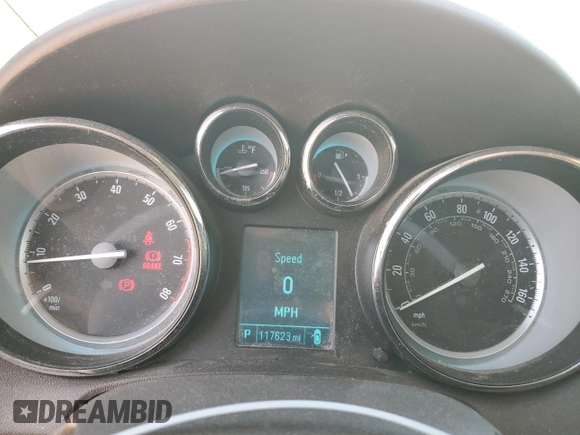 2016 Buick Verano with VIN 1G4PP5SK1G4140532, listed as a Copart auction lot 56499235 with 117,623 mi miles and Salvage title. Bid and sale history available at DreamBid. Image 9.