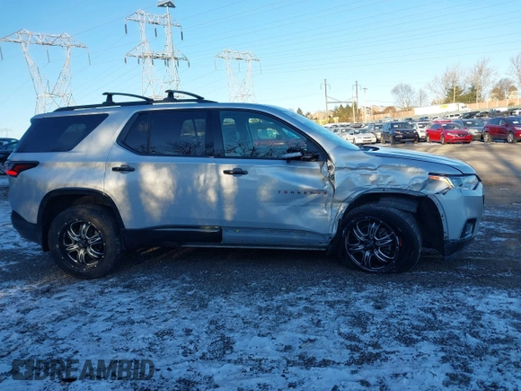 2020 Chevrolet Traverse Premier with VIN 1GNEVKKW0LJ296745, listed as a IAAI auction lot 41284830 with 76,373 mi miles. Bid and sale history available at carsss.com. Image 14.