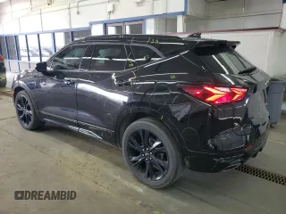 2021 Chevrolet Blazer RS z VIN 3GNKBKRS1MS522144, wystawiony jako Copart lot #50639635 z przebiegiem 43 593 mil mil oraz Szkoda całkowita • Salvage title. Historia ofert i sprzedaży dostępna na DreamBid. Obrazek 2.