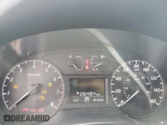 2013 Nissan Sentra S with VIN 3N1AB7AP1DL687066, listed as a Copart auction lot 50777695 with 84,332 mi miles and Salvage Title. Bid and sale history available at DreamBid. Image 9.