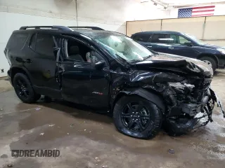 2022 GMC Acadia AT4 with VIN 1GKKNLLSXNZ114426, listed as a Copart auction lot 49227624 with 24,201 mi miles and Non repairable. Bid and sale history available at DreamBid. Image 4.