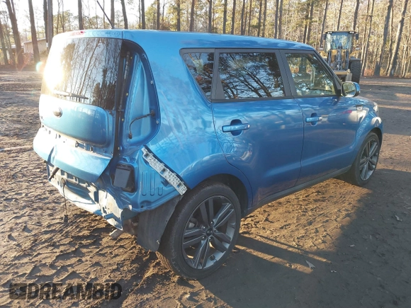 2015 Kia Soul + with VIN KNDJP3A51F7219979, listed as a IAAI auction lot 41306151 with 99,432 mi miles. Bid and sale history available at carsss.com. Image 4.