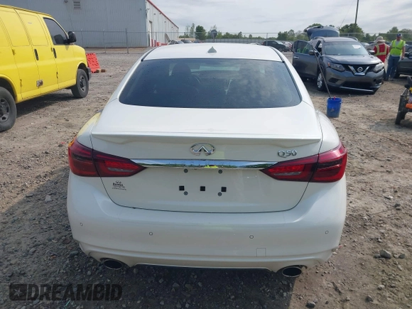 2021 Infiniti Q50 Luxe z VIN JN1EV7BP7MM700965, wystawiony jako IAAI lot #41998024 z przebiegiem 44 897 mil mil oraz . Historia ofert i sprzedaży dostępna na DreamBid. Obrazek 17.
