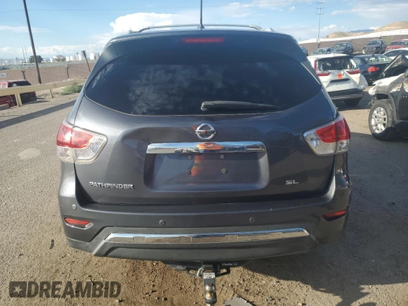 2013 Nissan Pathfinder SL with VIN 5N1AR2MN5DC628518, listed as a Copart auction lot 69506484 with 217,027 mi miles and Salvage Title. Bid and sale history available at DreamBid. Image 6.