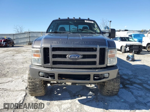 2008 Ford F-350 XL with VIN 1FTWX31R08EA33826, listed as a Copart auction lot 50106455 with Not Provided miles and Salvage Title. Bid and sale history available at DreamBid. Image 5.