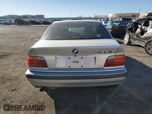 1997 BMW 3 Series 328is with VIN WBABG1329VET03924, listed as a Copart auction lot 41533225 with 96,208 mi miles and Salvage Title. Bid and sale history available at carsss.com. Image 6.