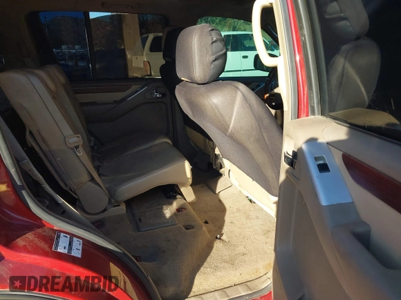 2008 Nissan Pathfinder S with VIN 5N1AR18U88C641331, listed as a IAAI auction lot 41667646 with 170,762 mi miles. Bid and sale history available at carsss.com. Image 8.
