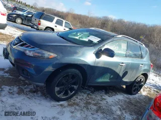 2013 Nissan Murano SL with VIN JN8AZ1MW9DW304806, listed as a IAAI auction lot 41336681 with 217,614 mi miles. Bid and sale history available at carsss.com. Image 14.
